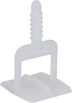 Produktbild von Gewindelaschen Kreuze für Fliesen-Nivelliersystem 200 Stück 2 mm, weiß