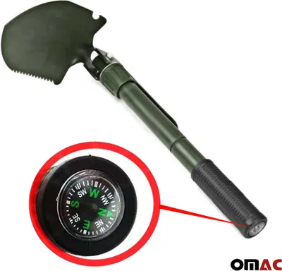 Zdjęcie produktu dla Wielofunkcyjna łopata składana z kompasem Torba Łopata Motyka Piła Outdoor