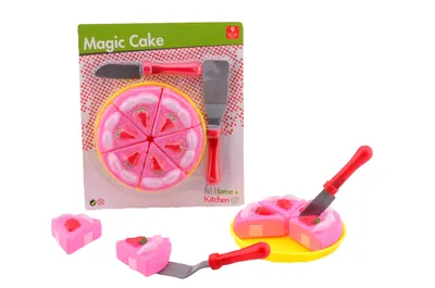 Produktbild von Spielzeug-Kuchen-Set