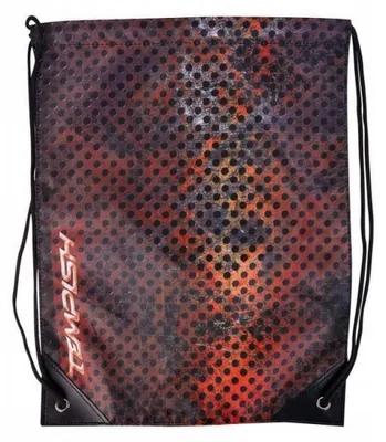 Immagine prodotto di Tempish - Zaino "Hitts" con cordoncino PP12271 (taglia unica) (nero/rosso)