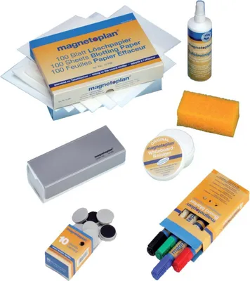 Obrázek produktu pro HOLTZ OFFICE SUPPORT Magnetoplan 12299 - Zubehörset - Mehrfarben - Schwarz - Blau - Gruen