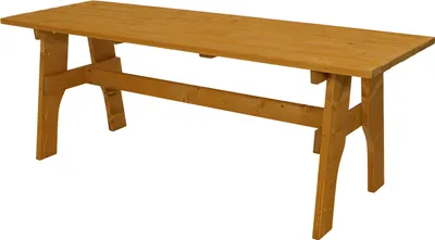 A wooden garden bench against a white background.
