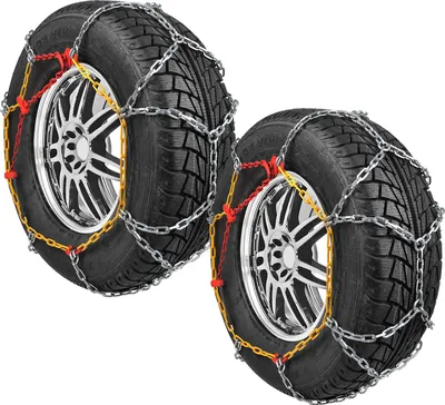 Produktbild von 2x Schneeketten 9mm KN80 für 185/75-14; 205 /60-15; 215/40-16