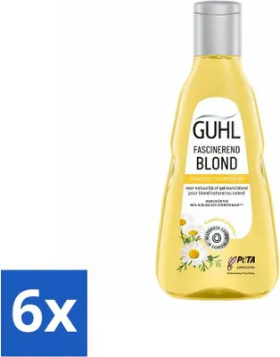 Produktbild von Guhl - Shampoo - Colorshine Blonde - 250 ml - Vorteilspack - 6 Stücke