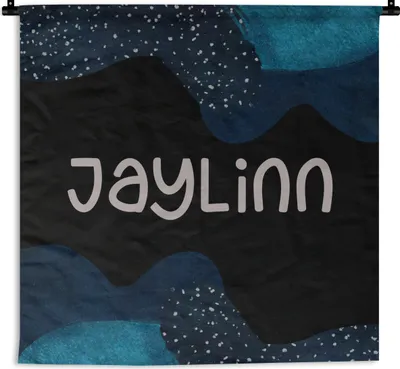 Produktbild von MuchoWow® Wandteppich Wandbehang Jaylinn - Pastell - Mädchen 150x150 cm Tapisserie Dekoration Wandtuch - Wohnaccessoires - Modernes