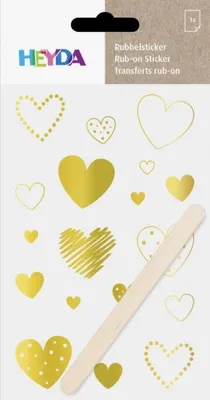 Image de Heyda 203780960 RubSticker coeurs go