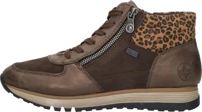 Produktbild von Rieker Veterschoenen Hoog Veterschoenen Hoog - Donkerbruin - Maat 40