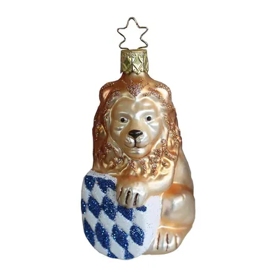 Produktbild von INGE-GLAS Weihnachts-Hänger Bayerischer Löwe