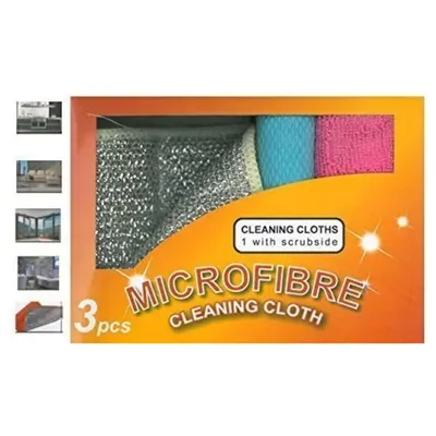 Produktbild von Mikrofasertücher 3 Stück, kratzfrei für empfindliche Oberflächen