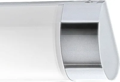 Produktbild von Briloner Badleuchte LED Spiegellampe 10W 1200lm IP44 4000K Chrom 61,5cm – Wandlampe neutralweiß für Bad oder Feuchträume