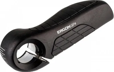 Produktbild von Ergon Gp4 Gfk Right Lenkerhörnchen Schwarz Schwarz One Size
