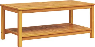 Zdjęcie produktu dla Stolik Kawowy 110X55X45 Cm Z Litego Drewna Akacjowego Lumarko!