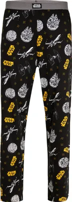 Produktbild von ReCovered - Loungepants - Starwars Retro ships all over print - black XL