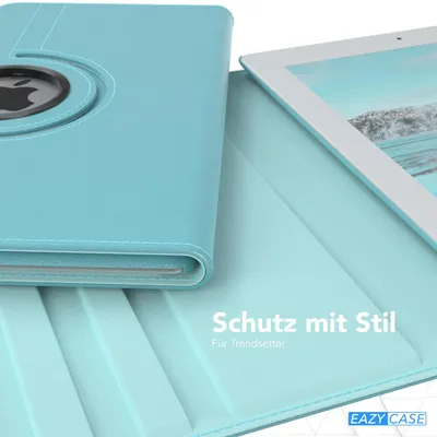 Produktbild von EAZY CASE - Tablet Hülle für Apple iPad 2 / 3 / 4 Schutzhülle, Tablet Case 360° drehbar in Blau