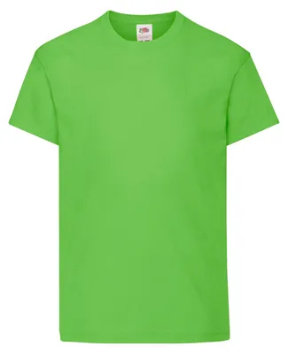 Obrázok produktu pre Fruit of the Loom – detské tričko „Original“ LT2039 (104) (limetka)