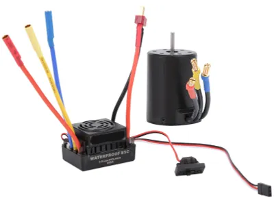 Obrázek produktu pro HOBBYFANS BL 3650 3900KV bezkartáčový motor bez senzorů 60A vodotěsná ESC sada pro 1/10 RC truck