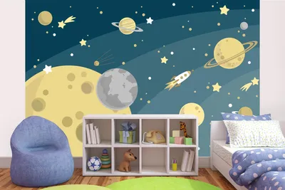 Produktbild von Vlies Fototapete WELTRAUMHINTERGRUND 375 x 250 cm (inkl. Kleister) - Vlies Tapete, Wandtapete, Wandbilder - Tapete für Wohnzimmer Schlafzimmer, Büro, Küche - Montagefertig