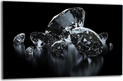 Produktbild von Herdabdeckplatte Glaskeramikkochfeld-Abdeckung Spritzschutz Glas 80x52 Diamant