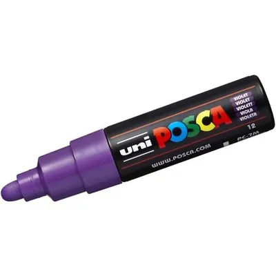 Zdjęcie produktu dla Marker Faber Castell UNI POSCA PC-7M 4,8-5,5 mm fioletowy