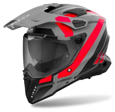 Image de Enduro casque AIROH Commander 2 Mavick gris mat-orange taille XS