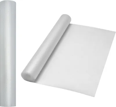 Obrázok produktu pre Fiqops sada 2 rohoží do zásuvky protišmyková rohož 500 x 60 cm + 500 x 45 cm, priehľadná biela