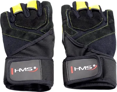 Produktbild von Rst01 Schwarz/Gelb Grösse. Xxl Turnhandschuhe Hms