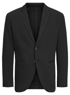 Produktbild von Jack & Jones 12266478_2161_164, Männlich, Schwarz, Blazer, Kind, Kerbenhalsausschnitt, Kleidungsknopf