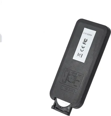 Image de Télécommande Deluxe Homeart pour bougies LED noires