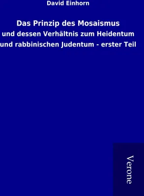 Produktbild von Das Prinzip des Mosaismus