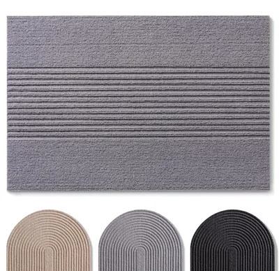 Image de Paillasson 40x60 cm - tapis antidérapant pour retenir la saleté - paillassonReproductioné