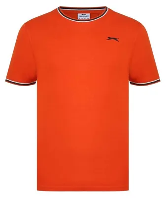Produktbild von Slazenger - T-Shirt für Herren, Baumwolle GT16801 (M) (Würziges Orange)