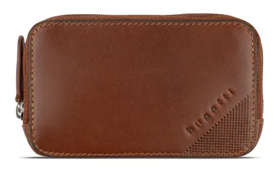 Produktbild von bugatti Schlüsselmäppchen Nobile Key Case Cognac braun