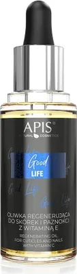 Zdjęcie produktu dla Apis - Good Life - Oliwka regenerująca do skórek i paznokci z witaminą E 30ml