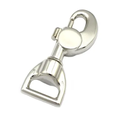 Produktbild von Karabiner aus Aluminium 86mm x 37mm Gurtbreite: 25mm Alu