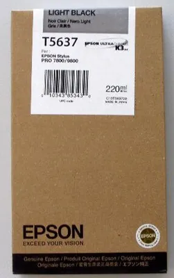 Image de Encre Original Epson C13T563700 noir-clair