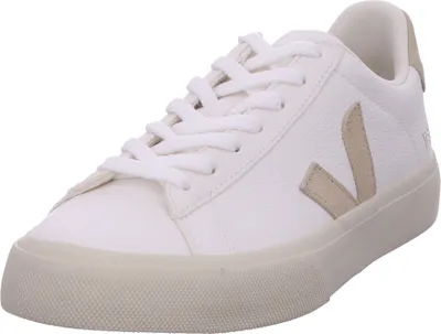 Produktbild von Veja Campo Chromefree Almond Logo Suede Sneakers damskie w kolorze białym - 5 United Kingdom - 38 EU - 7 US / White