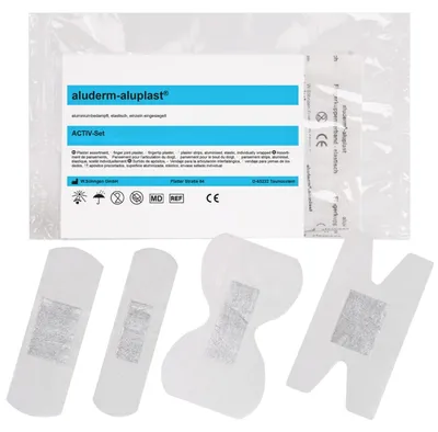Produktbild von aluderm Wundpflaster Activ-Set aluplast 1009410 Set 10 St./Pack.