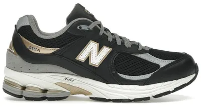 Image de New Balance 2002R, coloris Black Sea Salt Gold Metallic, taille EU 45.5