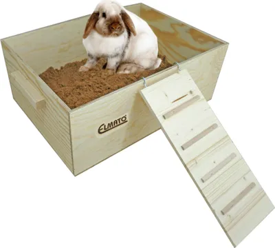 Produktbild von Elmato 12085 Leiter für Buddelkiste, Rampe Nager, 40x15cm