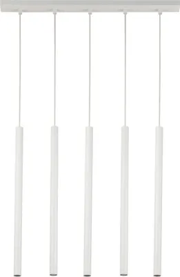 Immagine prodotto di Lampada a sospensione Sopel bianca 5xG9x3W in metallo, dimensioni: 80x60x5 cm, IP20, Sigma Lighting