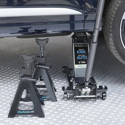 Productafbeelding van Autokrik laag model 3 ton + assteunen 3 ton