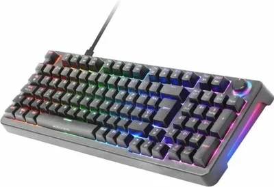 Obrázok produktu pre Mars Gaming MKPROYES, Kábel, USB, Mechanický spínač kláves, QWERTY, RGB LED, Čierna