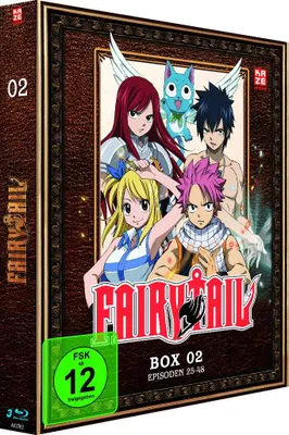 Produktbild von Fairy Tail: TV-Serie - Box #2 (BR) 3Disc, Episoden 25-48