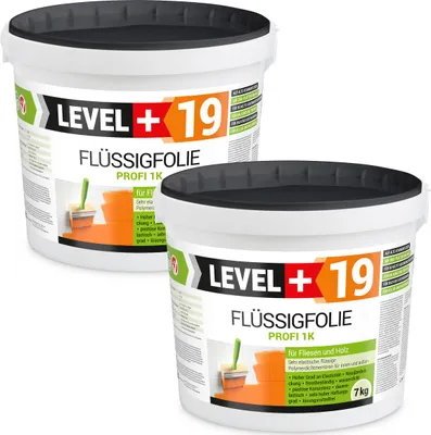 Produktbild von Flüssigfolie Profi 14kg für Fliesen und Holz, Dichtfolie Innen-Außen Bad RM19
