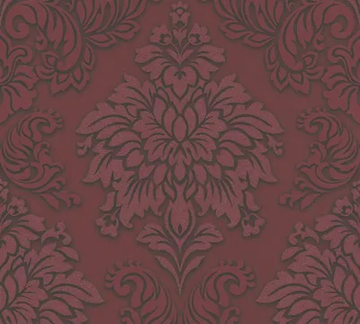 Produktbild von Livingwalls Barocktapete Metropolitan Stories Tapete mit Ornamenten Lizzy London Vliestapete mit Glitzereffekt rot silber schwarz 10,05 m x 0,53 m