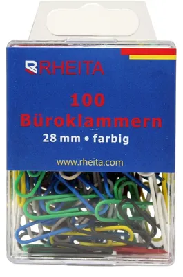 Image de Büroklammern 28mm sort 100St 10 Stück Verkaufseinheit 666335 4006335104822
