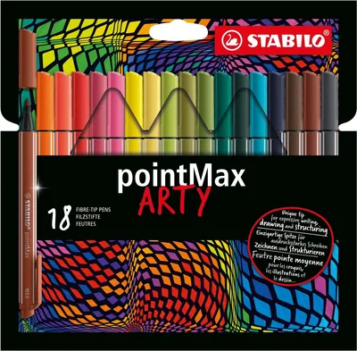 Produktbild von Filzschreiber pointMax Arty VE=6x18 Stück