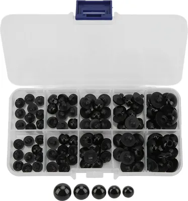 Obrázek produktu pro 100 bezpečnostních očí, různé velikosti, praktické, z pryskyřice, odolné, robustní, všestranně použitelné