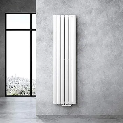 Produktbild von doporro Design Badheizung 180x46cm Weiß Paneelheizkörper Einlagig Vertikal Mittelanschluss Bad-Heizkörper Ohne Heizstab FV