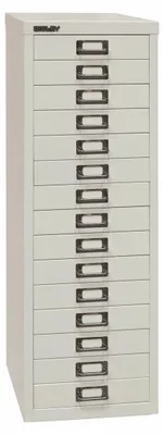 Produktbild von Bisley MultiDrawer Schubladenschrank - Farbe: Lichtgrau